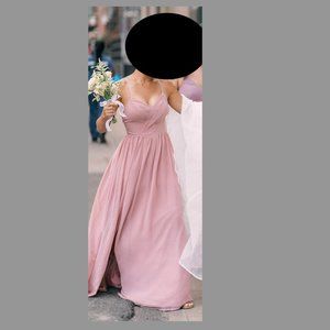 Azazie Cora Bridesmaid Dress in Dusty Rose